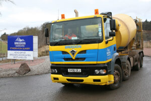 Breedon Group cement mixer