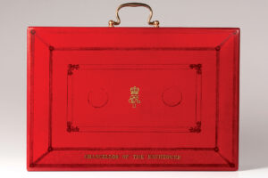 Budget box chancellor treasury