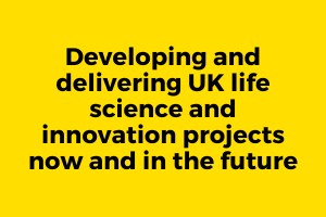 Developing and delivering UK live science innovation projects now and in the future